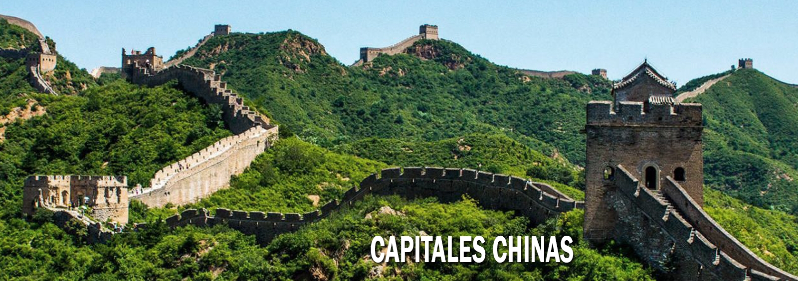 CAPITALES CHINAS
